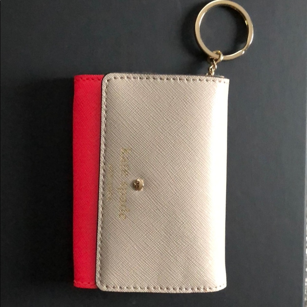 Kate Spade Darla Card Holder/Wallet with Keychain
